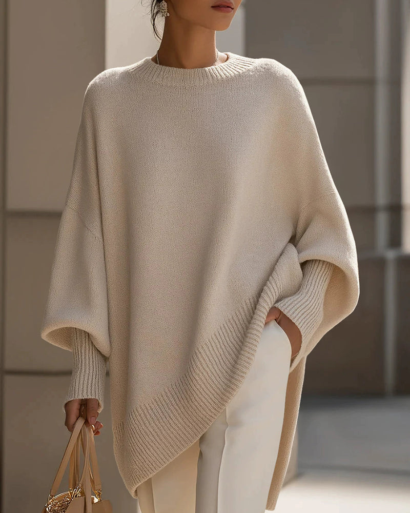 Oversized Long Pullover Sweater