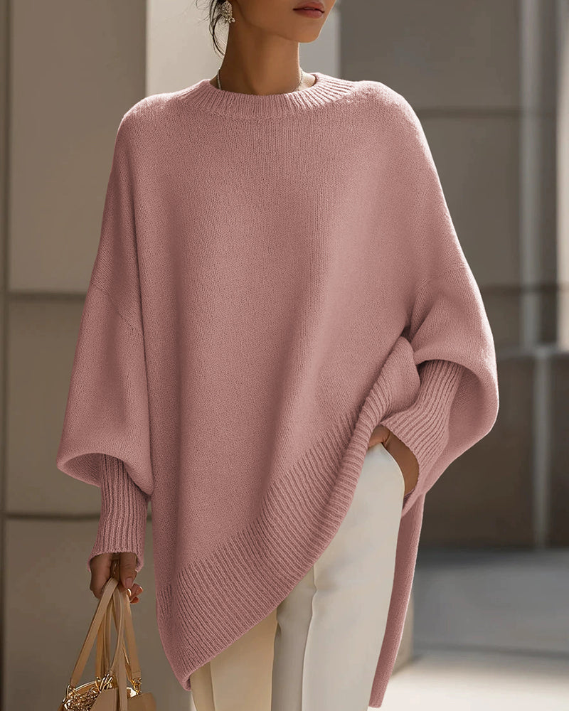 Oversized Long Pullover Sweater